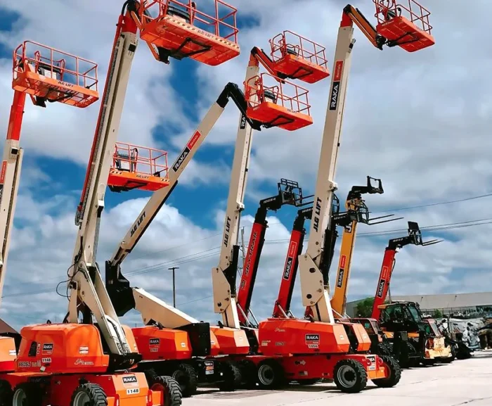 raka rentals and trackunit