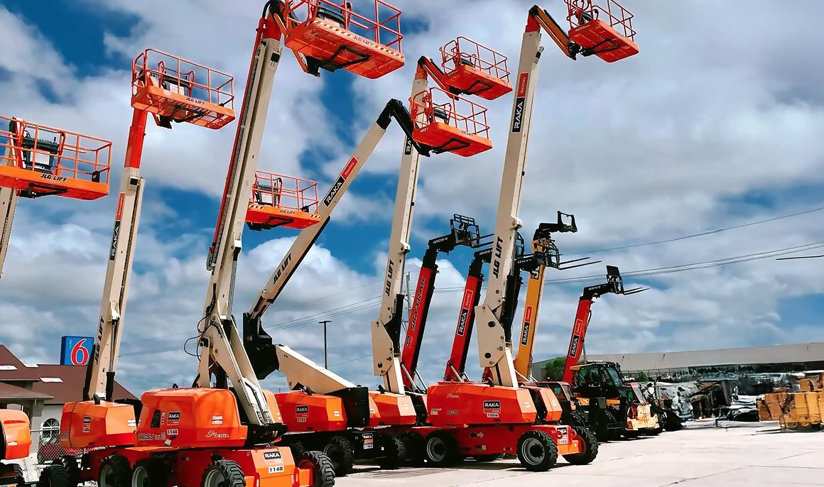 raka rentals and trackunit
