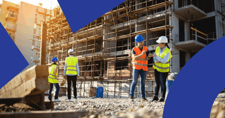 construction workers on jobsite