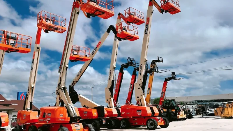 raka rentals and trackunit